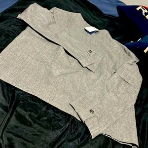 Brand new women’s back zip overhead style blazer inspired tunic